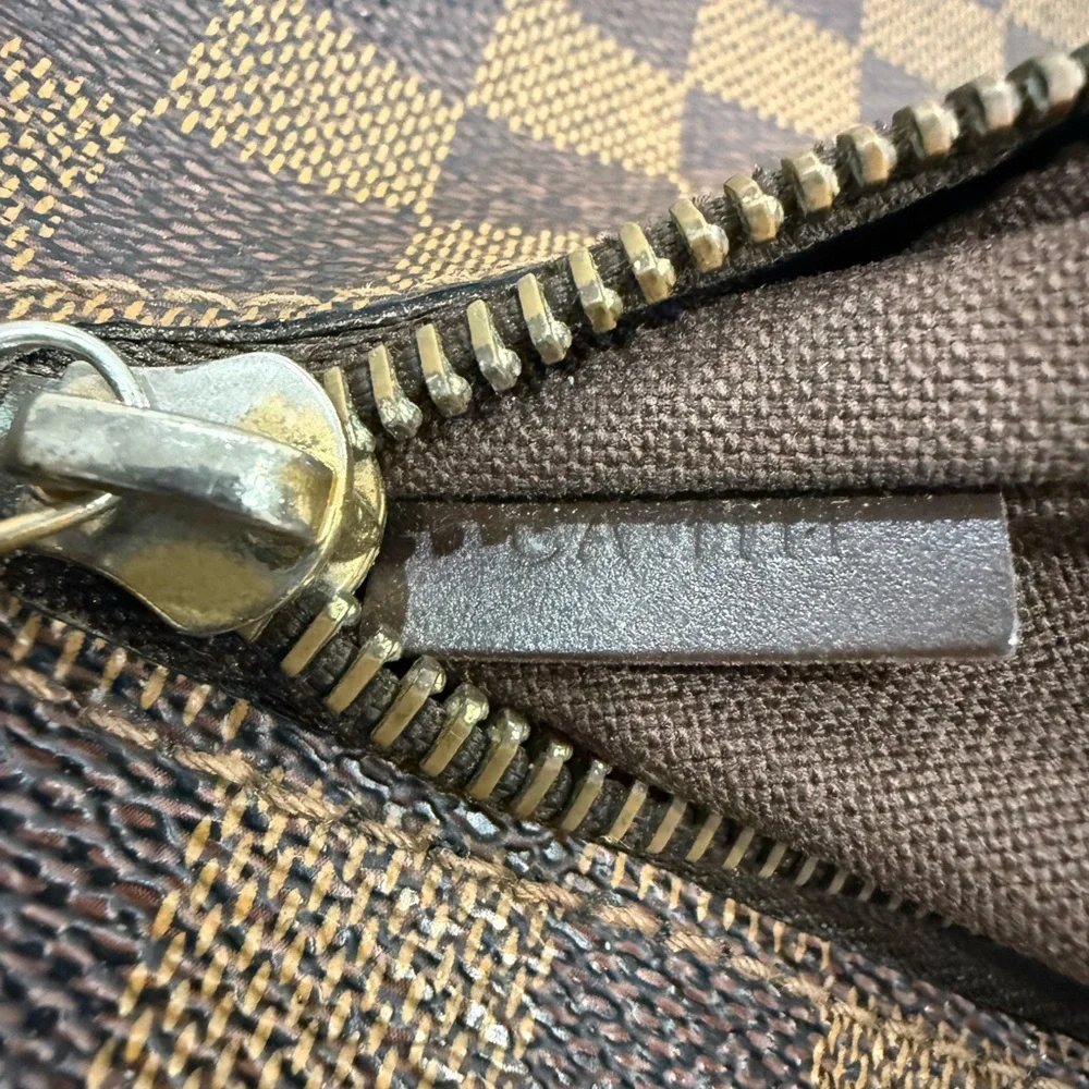 Louis Vuitton Coated Canvas Brooklyn GM Crossbody Bag